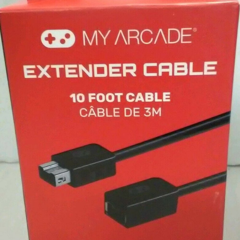 My Arcade Extender Cable 10 Foot Cable For NES